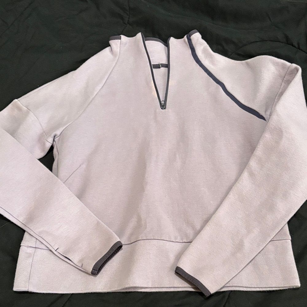 C9 by Champion Fleece PulloverLavender Half-Zip Pullover Size M